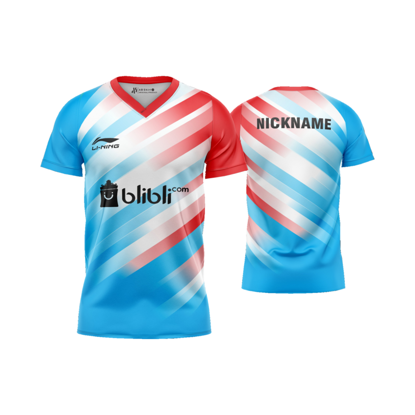 Jersey Badminton Lining line 2 - Gambar 3