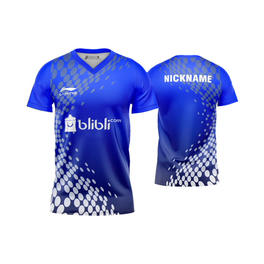 Jersey Badminton Lining Halftone - Gambar 3