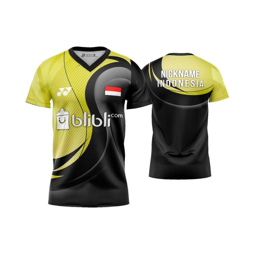 Jersey Badminton Hot Curve - Gambar 3