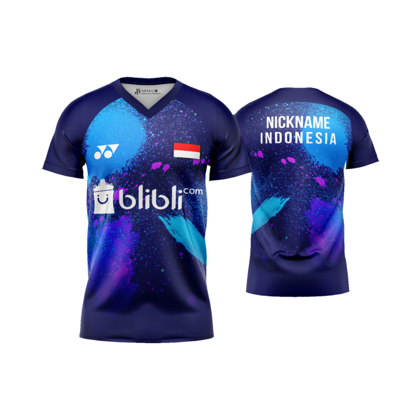 Jersey Badminton Splatter 2