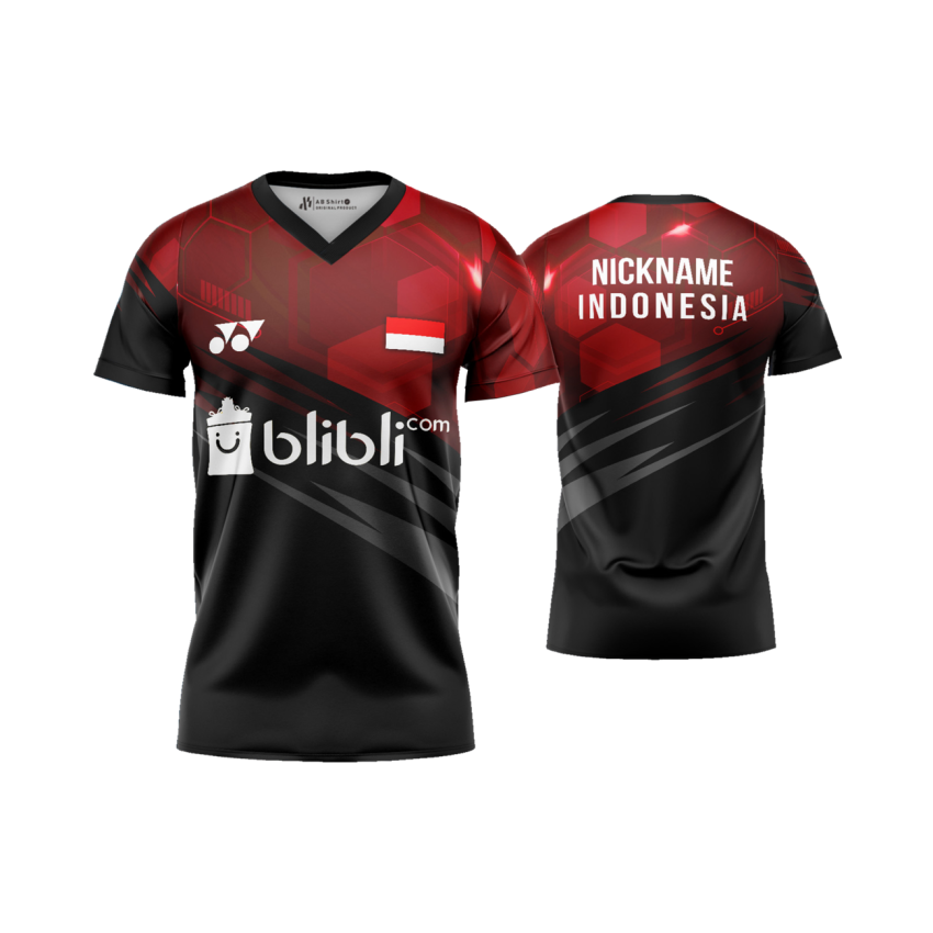 Jersey Badminton Penta Slide - Gambar 2