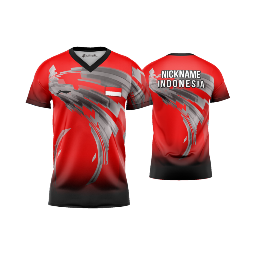 Jersey Badminton Spiral Shadow - Gambar 2