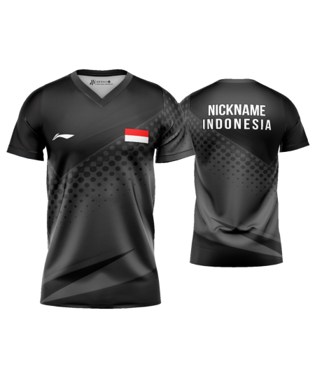 Jersey Badminton Shape