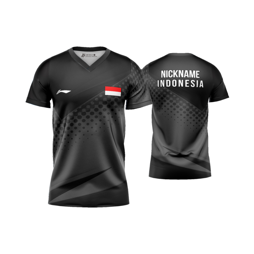 Jersey Badminton Shape