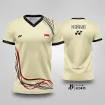 Jersey Badminton Curved Line