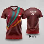 Jersey Badminton Shuttle Burgundy