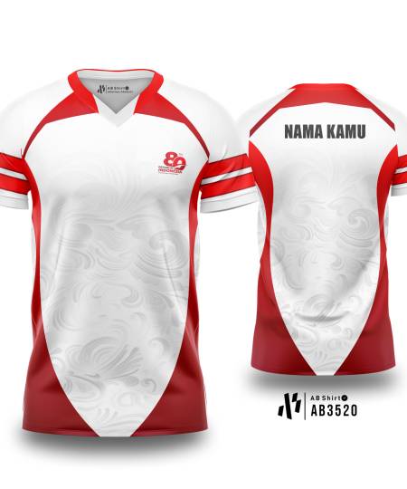 Jersey HUT RI Ke 80 AB3520