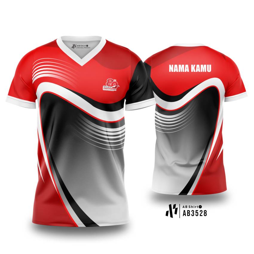 Jersey HUT RI Ke 80 AB3528