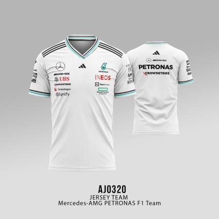 JERSEY TEAM  Mercedes-AMG PETRONAS F1 Team - WHITE