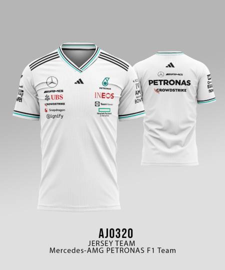 JERSEY TEAM  Mercedes-AMG PETRONAS F1 Team - WHITE