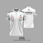 Jersey Polo TEAM Mercedes-AMG PETRONAS F1 Team - WHITE