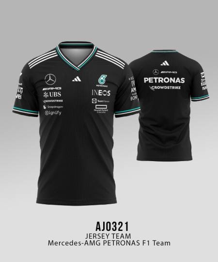 JERSEY TEAM Mercedes-AMG PETRONAS F1 Team - BLACK