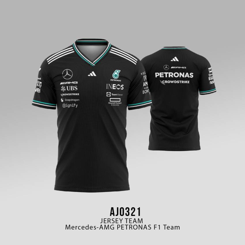 JERSEY TEAM Mercedes-AMG PETRONAS F1 Team - BLACK