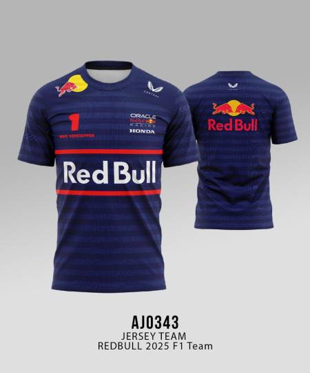 JERSEY F1 Red Bull Racing 2025 Team Max Verstappen Driver