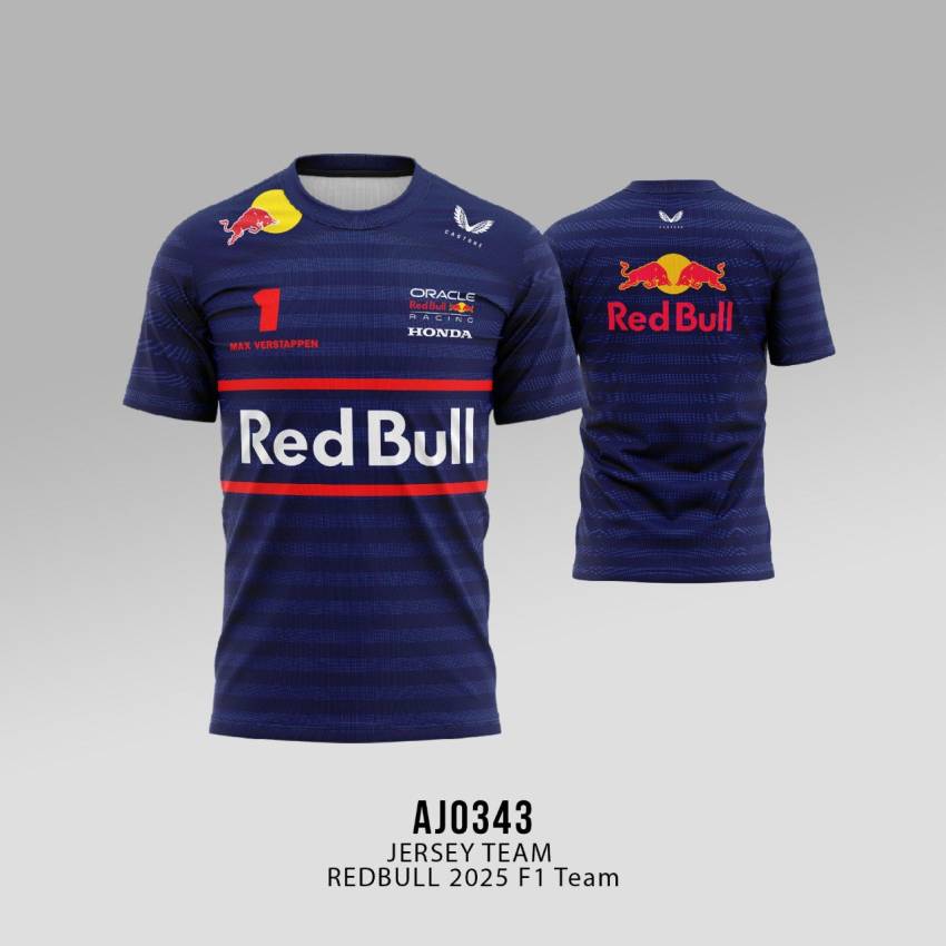JERSEY F1 Red Bull Racing 2025 Team Max Verstappen Driver