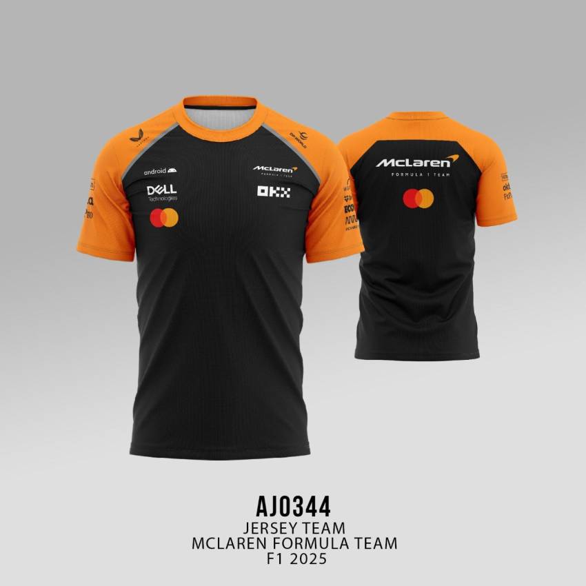 Jersey F1  McLaren 2025 Team Set Up