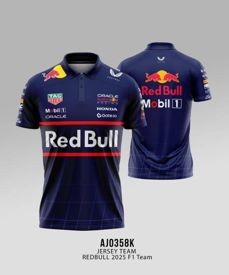 Jersey Team RedBull 2025 F1 Team Saudi Arabian GP