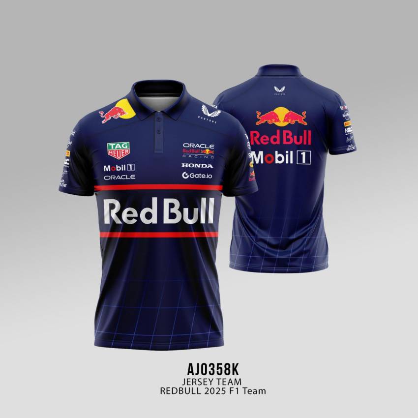 Jersey Team RedBull 2025 F1 Team Saudi Arabian GP