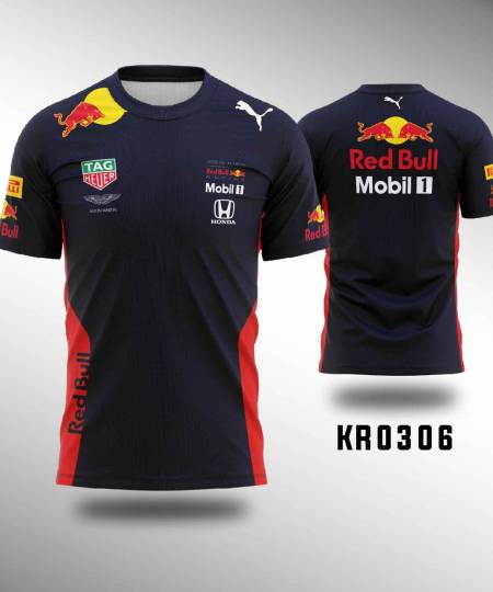 Red Bull Racing F1 2020 RARE Team Issue Polo. Kaos Polo Pria Formula 1