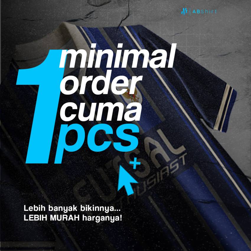 Jersey Badminton Cat Cobalt - Gambar 5
