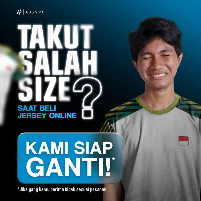 Jersey Badminton Cat Cobalt - Gambar 6