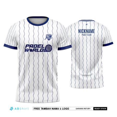 Jersey Padel Custom Curve Line