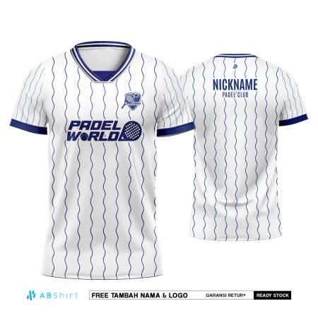 Jersey Padel Custom Curve Line - V2