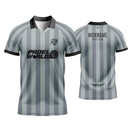 Jersey Padel Custom Grey Line - KV