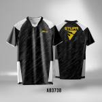 Kaos Jersey padel Team Siux Electra Stupa - BLACK