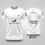Kaos Jersey Padel Team Head Arturo Coello - WHITE