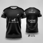 Kaos Jersey Padel Team Head Arturo Coello - BLACK